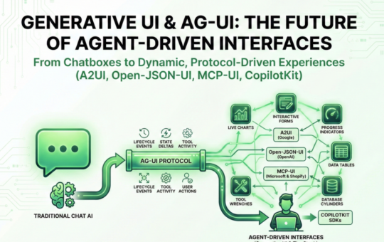 Beyond the Chatbox: Generative UI, AG-UI, and the Stack Behind Agent-Driven Interfaces
