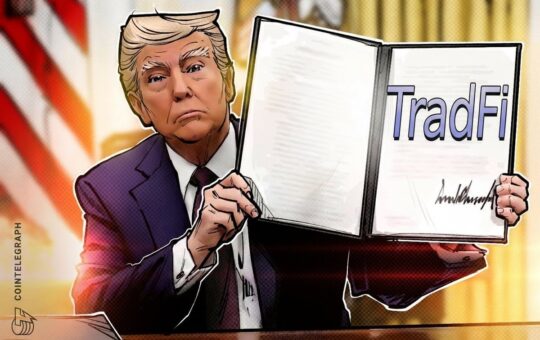 Crypto, TradFi Execs Mingle At Trump Crypto Event