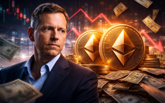 Peter Thiel Dumps Ethereum Treasury Play ETHZilla, Exits Entire Stake