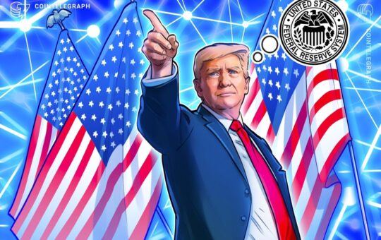 Trump's Fed Nomination ‘Mixed’ Signal Bitcoin, US Liquidity: Economist
