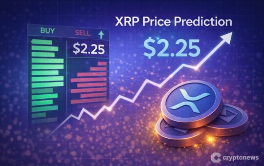 XRP's Coinbase orderbook just flashed a 9:1 bid to ask ratio, the strongest buy signal in nearly a year, signaling bullish price prediction.