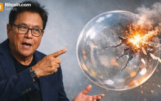 Robert Kiyosaki Predicts Bitcoin $750K, Ethereum $95K After Global Financial Crash
