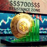 BNB Price Prediction Locks Below $700 and What Changes It