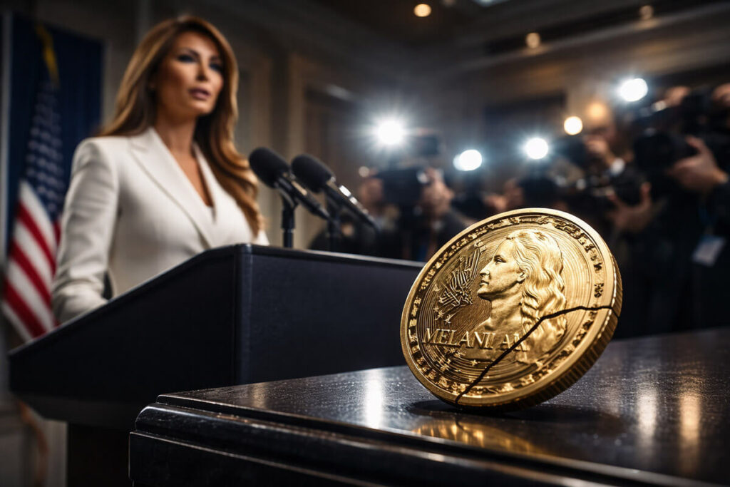 Melania Trump's token stays flat despite Jeffrey Epstein denial