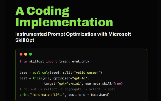 A Coding Implementation on Microsoft SkillOpt for Instrumented Prompt Optimization, Skill Evolution Analysis, and Baseline Comparison