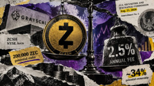 Grayscale’s Zcash ETF filing proposes a 2.5% fee and a potential 34% DCG stake