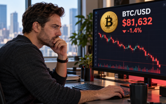 Bitcoin holds near $81,800 as BTC defends key support