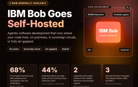 IBM Brings Bob to Self-Hosted and Air-Gapped Environments: Agentic Software Development Without Moving Your Code