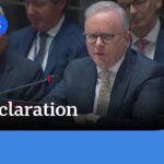 PM joins world leaders signing declaration for AI safeguards | ABC NEWS