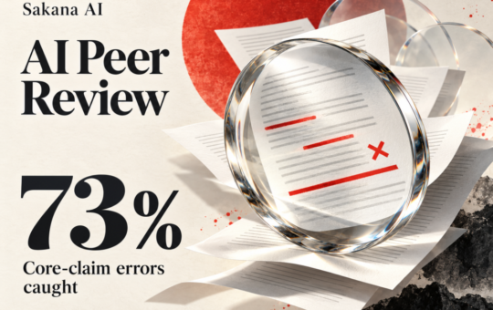 Sakana AI’s LLM Peer Review System Catches 73% of Core-Claim Errors