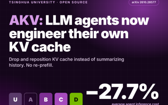 Tsinghua AI Open-Sources AKV, a Cache Engineering Server for LLM Agents on SGLang